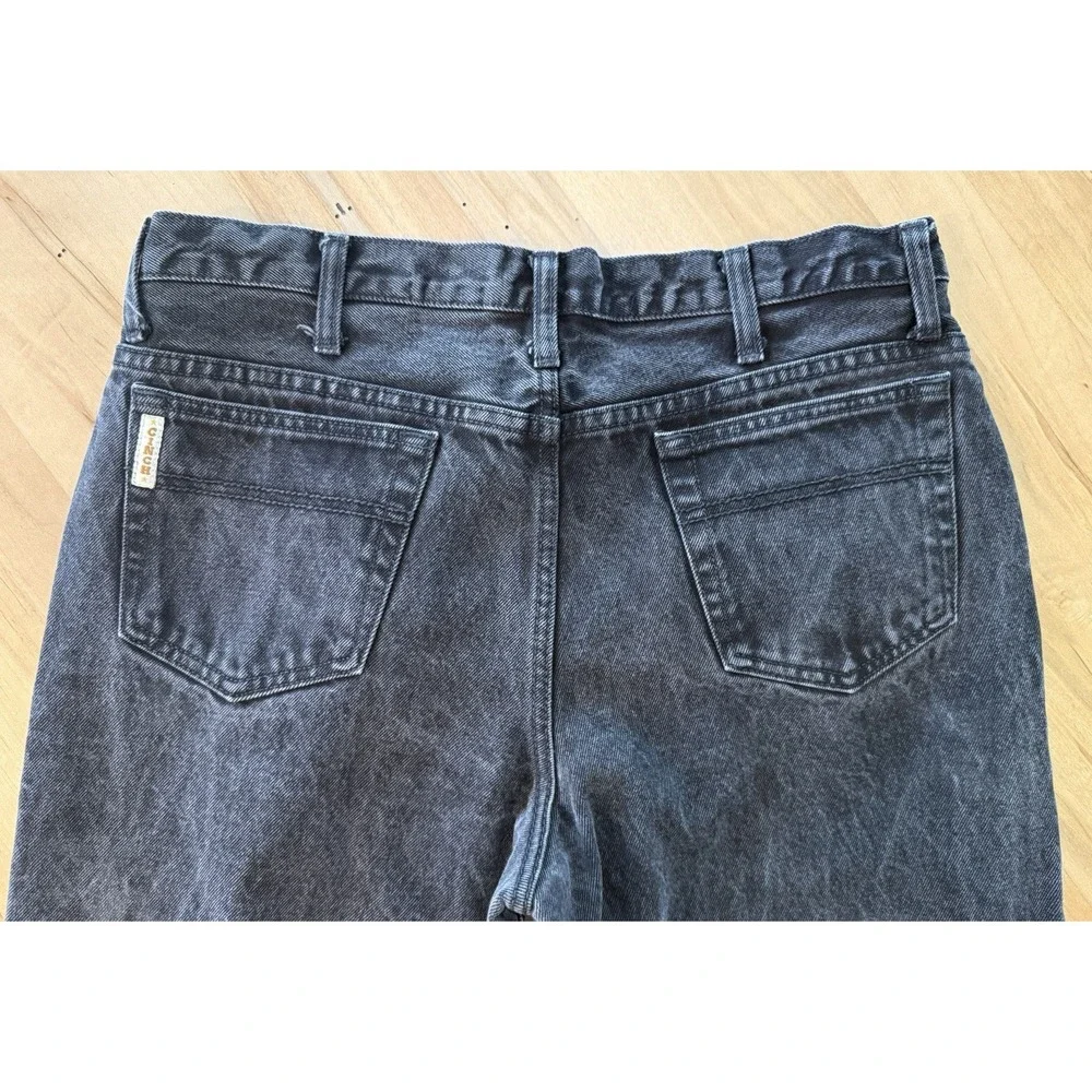 Cinch Cole Jeans Men's 34X34 Black Faded Western Outdoor Workwear Pants Logo
